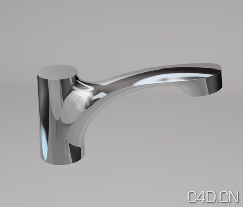 C4D水龙头模型 电镀材质 Faucet - C4D之家 - Snip20120927_2.png