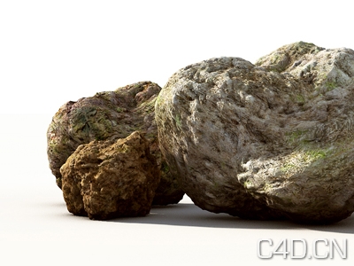 岩石模型 材质 RockGen cob模型 - C4D之家 - sample.jpg