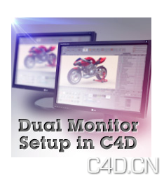 Quick Tip: Setting Up A Dual Monitor Workspace In Cinema 4D