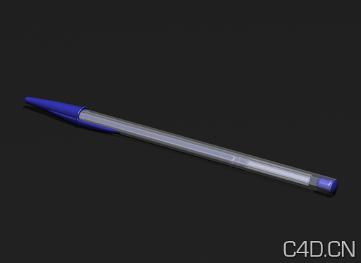 圆珠笔3D模型 Pen - C4D之家 - Snip20121005_2.png