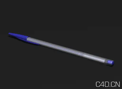 圆珠笔3D模型 Pen - C4D之家 - Snip20121005_2.png