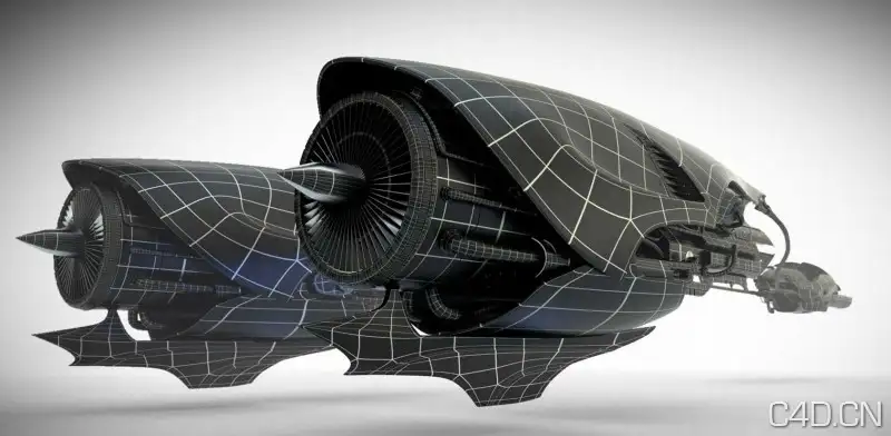 Pod Racer 飞行器 - C4D之家 - QQ截图20121005141757.jpg
