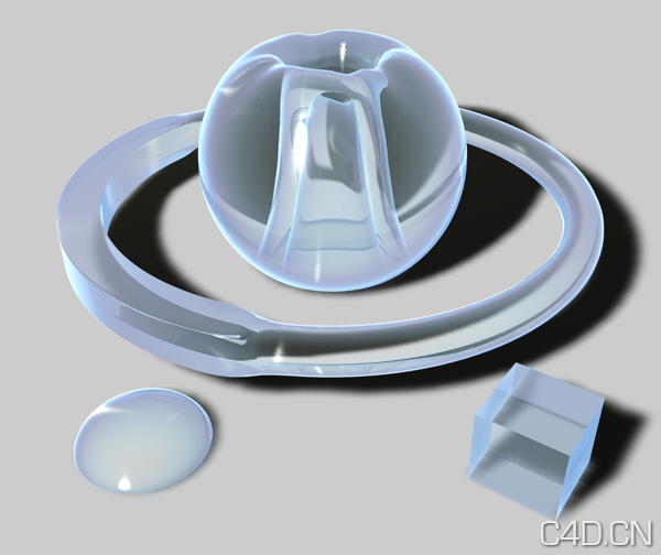 C4D玻璃材质 acrilico