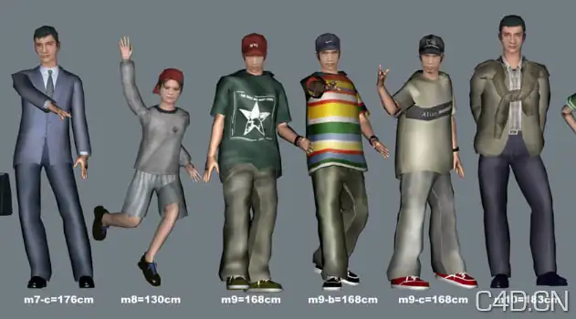 3D人物模型集 Character models - C4D之家 - Snip20121007_8.png