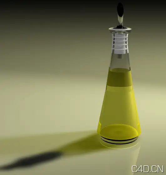 C4D饮料瓶模型 Beverage bottles