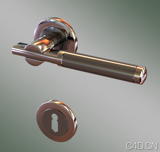 C4D门把手模型 Door handles - C4D之家 - Snip20121011_7.png