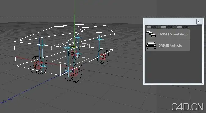 Heyne Drive! v1.52.5 for C4D R13 WIN&MAC(机动车驱动装置插件)