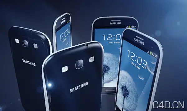 三星手机模型：Another Free 3D Model! Galaxy S3