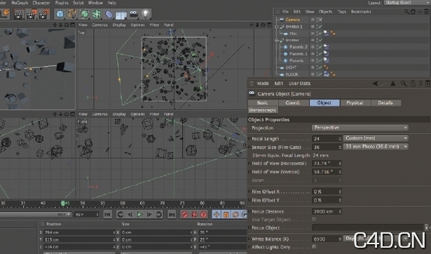 cinema 4d制作真实景深效果 - C4D之家 - 0a7b4310f985b67ef49f8596103c706c.jpg