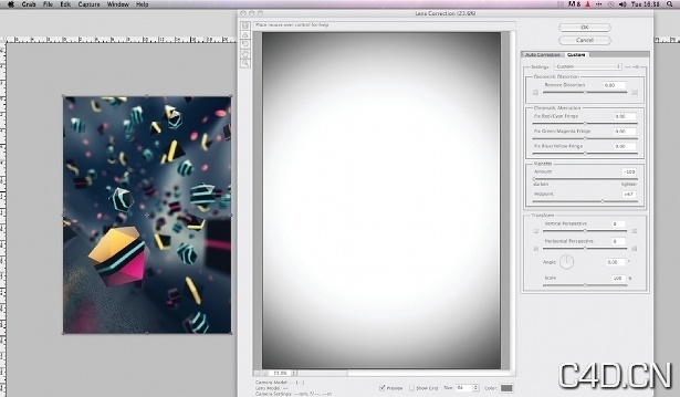 cinema 4d制作真实景深效果 - C4D之家 - 34a2713f9097932b47cf30be15ae8250.jpg