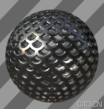 C4D鱼鳞网格材质球 Fish scale grid - C4D之家 - Snip20121023_24.png