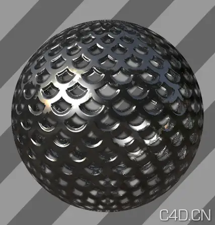 C4D鱼鳞网格材质球 Fish scale grid - C4D之家 - Snip20121023_24.png