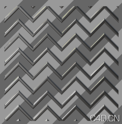 C4D锯齿金属网格材质球 Jagged grid - C4D之家 - Snip20121023_26.png