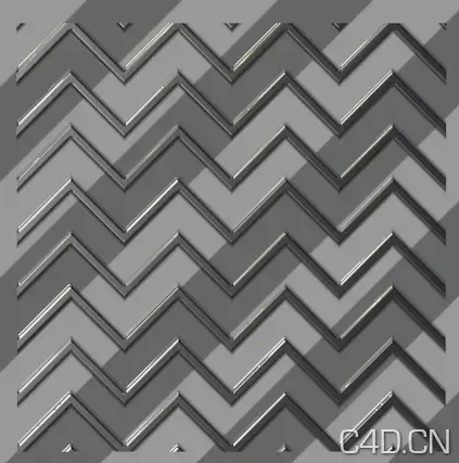 C4D锯齿金属网格材质球 Jagged grid - C4D之家 - Snip20121023_26.png