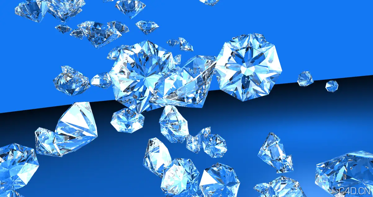 C4D钻石模型（带动画）Diamond - C4D之家 - Snip20121114_8.png