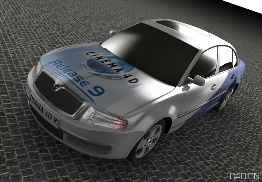 C4D汽车模型 car - C4D之家 - Snip20121117_8.png