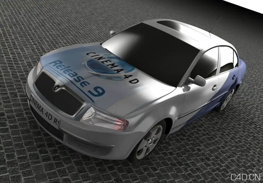 C4D汽车模型 car - C4D之家 - Snip20121117_8.png
