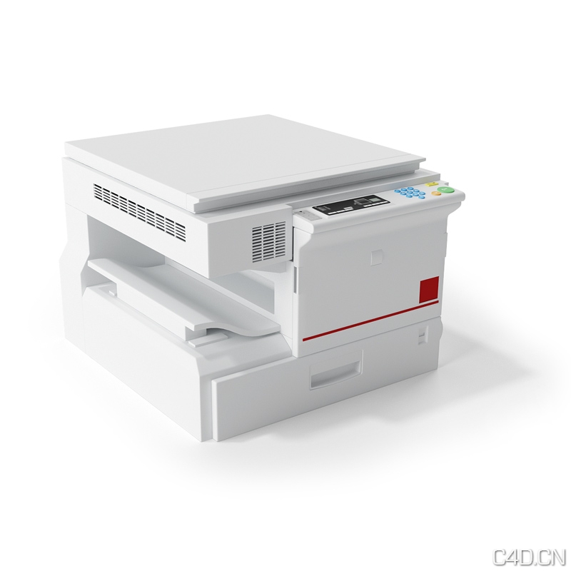 打印机 扫描机 复印机 - C4D之家 - 01.jpg