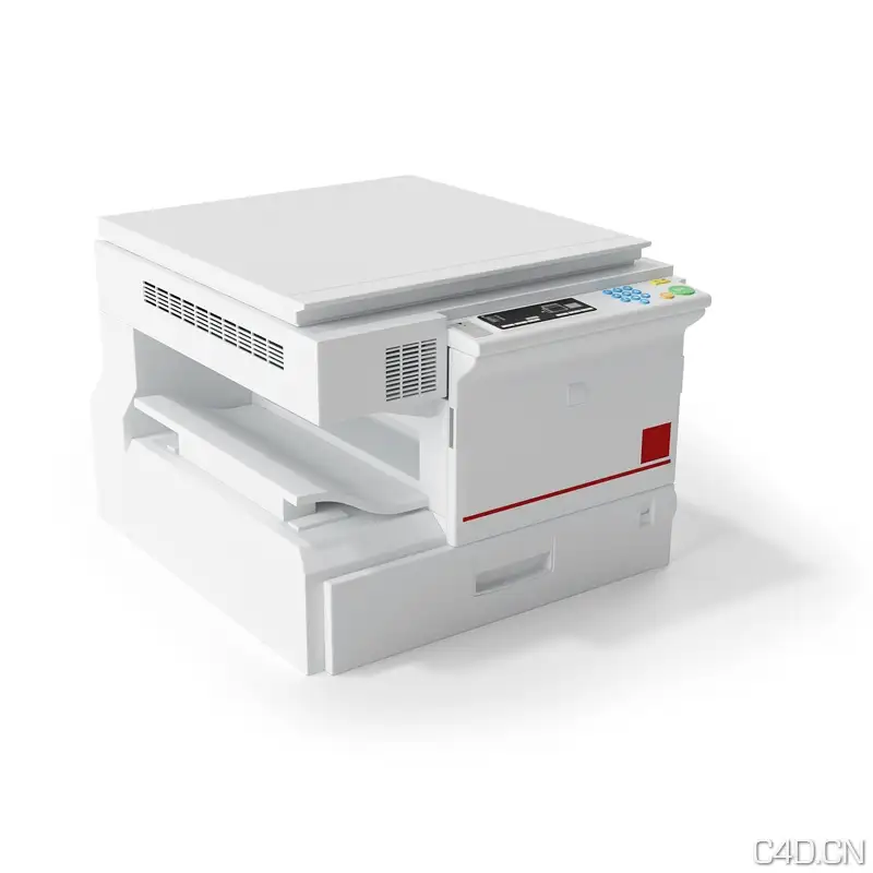 打印机 扫描机 复印机 - C4D之家 - 01.jpg