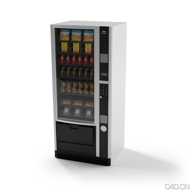 自动饮料售货机3d模型下载 - C4D之家 - 13.jpg