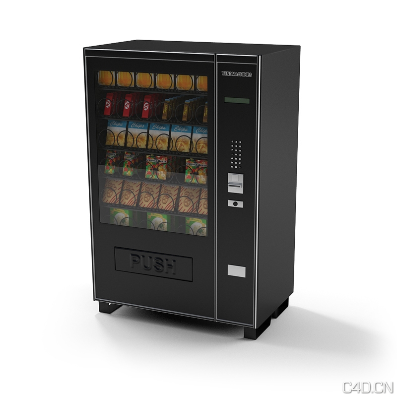 自动饮料售货机3d模型下载 - C4D之家 - 14.jpg