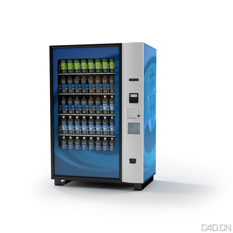 自动饮料售货机3d模型下载 - C4D之家 - 16.jpg