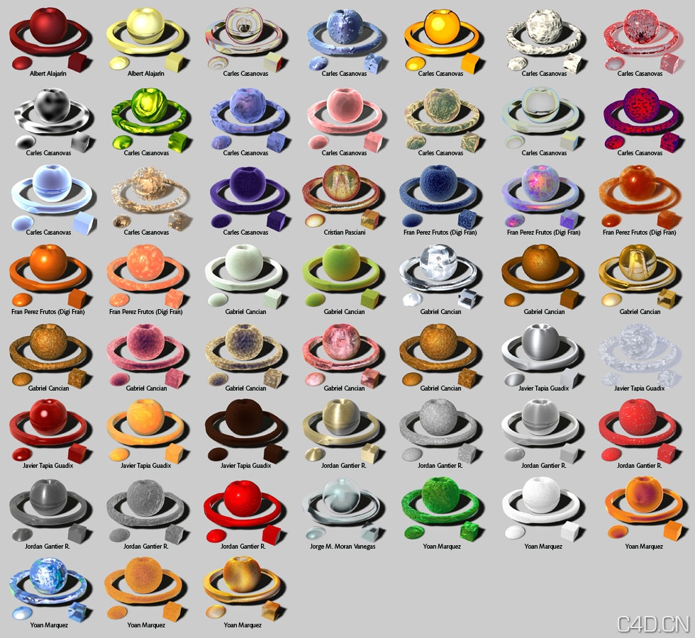 C4D材质：Cheen 着色器 - C4D之家 - cheen_10.jpeg