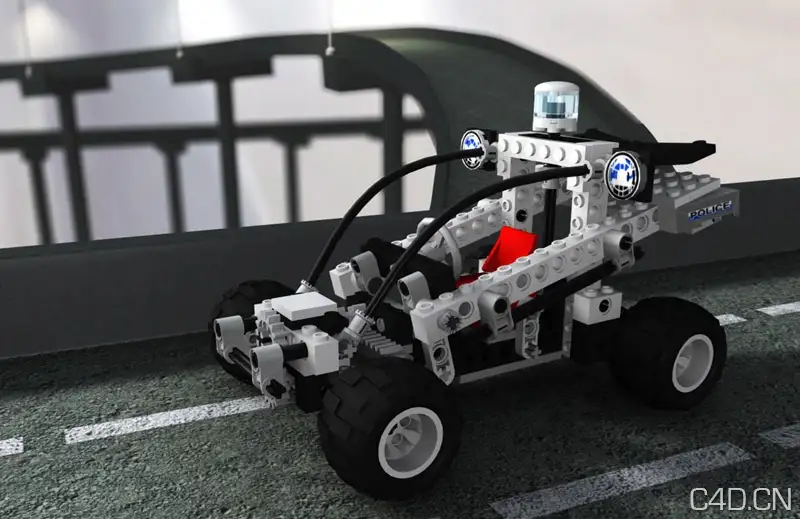 C4D工业车辆渲染：Lego Buggy - C4D之家 - LegoBuggy_Box.jpeg