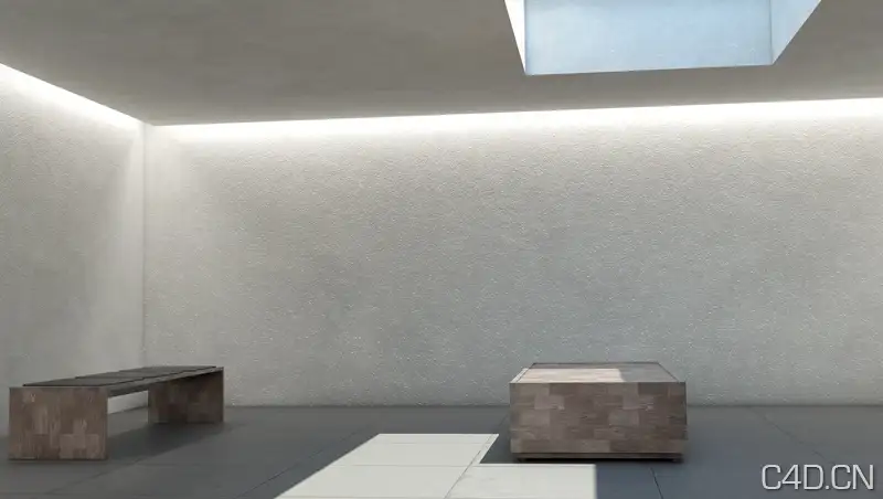C4D室内渲染作品欣赏：Simple Vray Room - C4D之家 - SimpleVrayRoom.jpeg