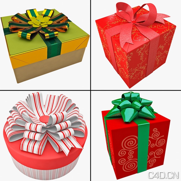 礼物盒子Turbosquid - Gift Boxes Collection - C4D之家 - Turbosquid - Gift Boxes Collection.jpg