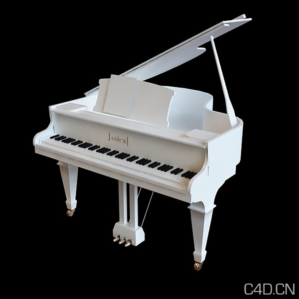 钢琴3D模型 piano - C4D之家 - Acc_Mus_003.jpg