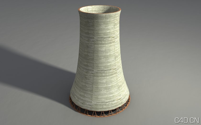 工业设施5-04：冷却塔/电厂冷却塔/煤焦冷却塔3D模型 - C4D之家 - building_6.jpg