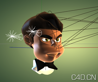 C4D预设：有表情的动画头像 camera deformer_MaxonMan - C4D之家 - Snip20130317_11.png