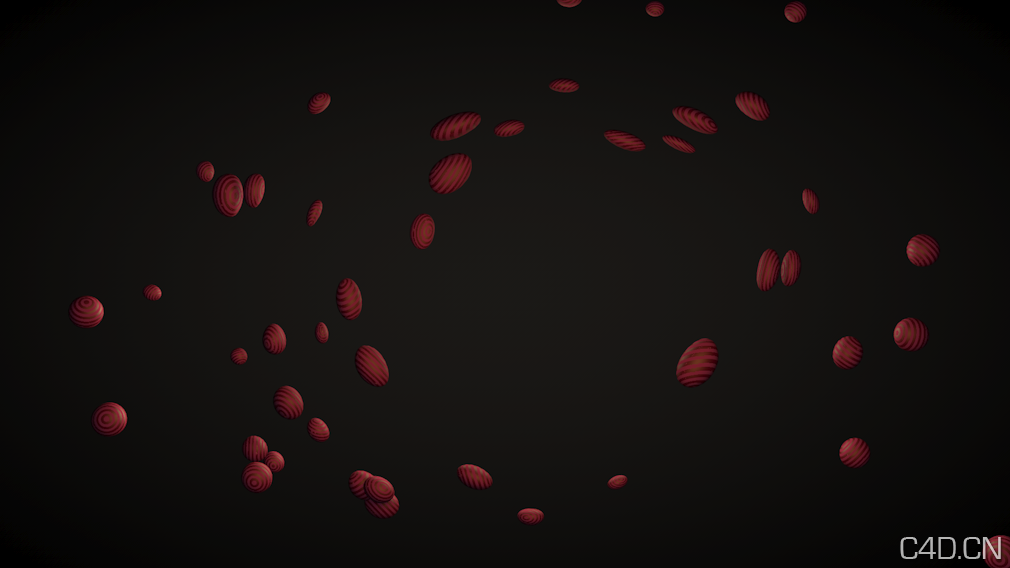 c4d发射器预设效果：飞动的球体 Camera Deformer Particle - C4D之家 - Snip20130317_12.png