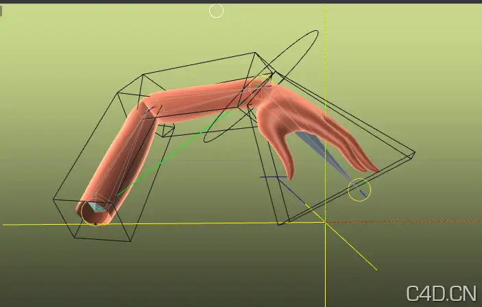 C4D预设：手的动作 mesh deformer arm - C4D之家 - Snip20130317_15.png