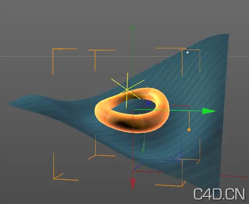 C4D变形：抖动的效果 Surface Deformer - C4D之家 - Snip20130317_20.png