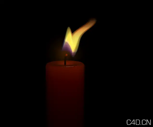 C4D蜡烛火苗预设 Candle flames - C4D之家 - Snip20130317_37.png