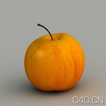 黄苹果模型（3ds、c4d格式） 3D模型下载 - C4D之家 - 7c92a05c65a217e633b5c163b6f022fd.jpeg