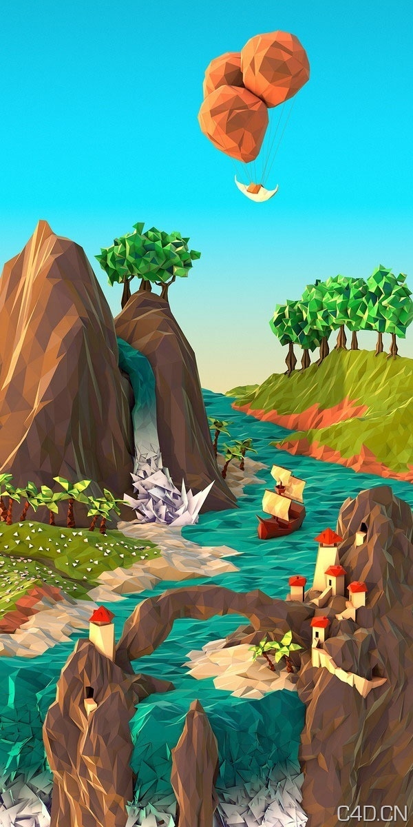 CG艺术家JR Schmidt作品欣赏 - C4D之家 - 6561dd7ejw1dxtx606tboj.jpeg