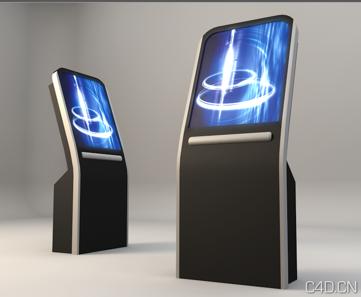 触摸屏3D模型 Touchscreen