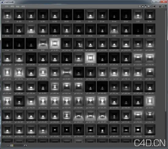 [C4D插件]C4D Vray IES灯光教程及ies灯光预设收集 - C4D之家 - 3_1_3324924cbec28bb.jpeg