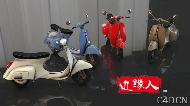 电动摩托车C4D模型 Electric motorcycle - C4D之家 - 46287526201303172055541254295924155_001.jpeg