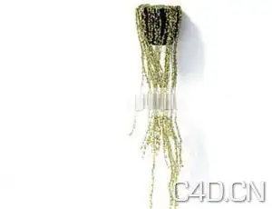 3D精美的壁式盆栽模型 - C4D之家 - 壁挂垂支盆景模型装修.jpg