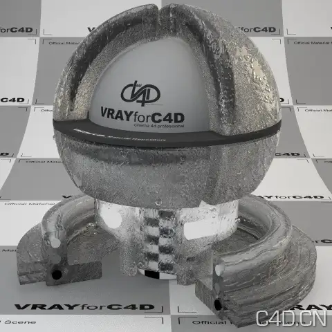 vray for c4d材质：Raindrops in Glass - C4D之家 - raindrops-glass-1002.jpg