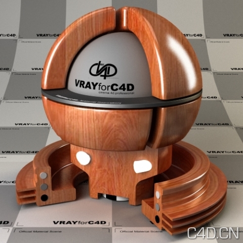 vray for c4d材质：Patagonian Cherry Wood - C4D之家 - patagonian-cherry-wood-948.jpg