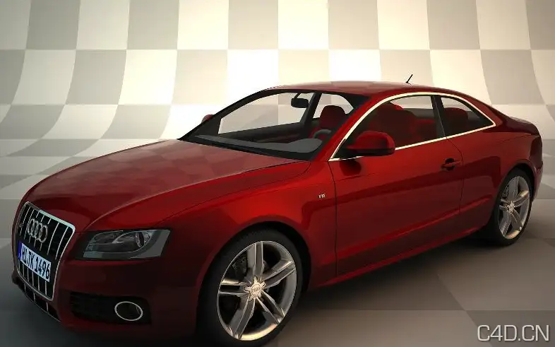 vray for c4d材质：Black Cherry Carpaint