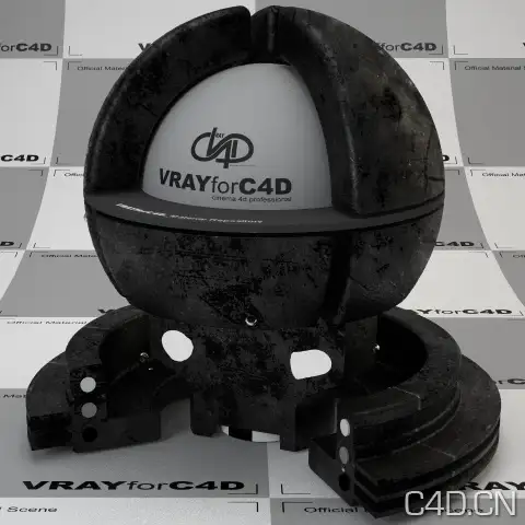 vray for c4d材质：Blackened Steel - C4D之家 - blackened-steel-542.jpg