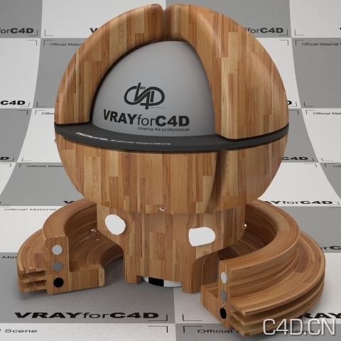 vray for c4d材质：Wood-Tiles - C4D之家 - wood-tiles-526.jpg