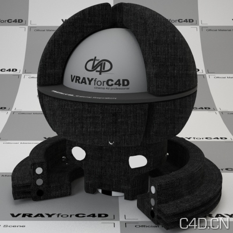vray for c4d材质：Black Fabric - C4D之家 - black-fabric-483.jpg