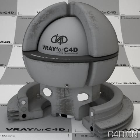 vray for c4d材质：Dirtshader
